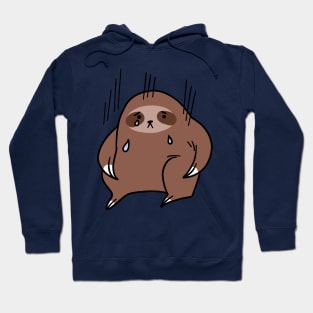 Sad Crying Sloth Hoodie